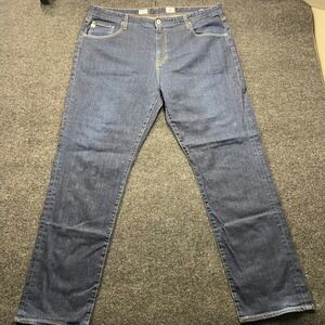 AG Adriano Goldschmied B-Type III Easy Jeans Mens 41x33 Dark Wash Denim 1914LED